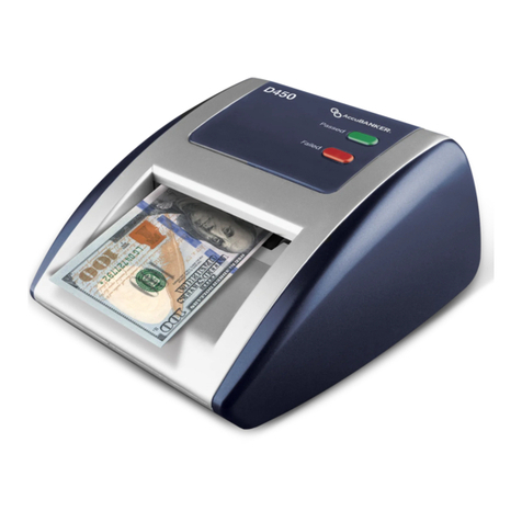 AccuBANKER D450 Startup guide