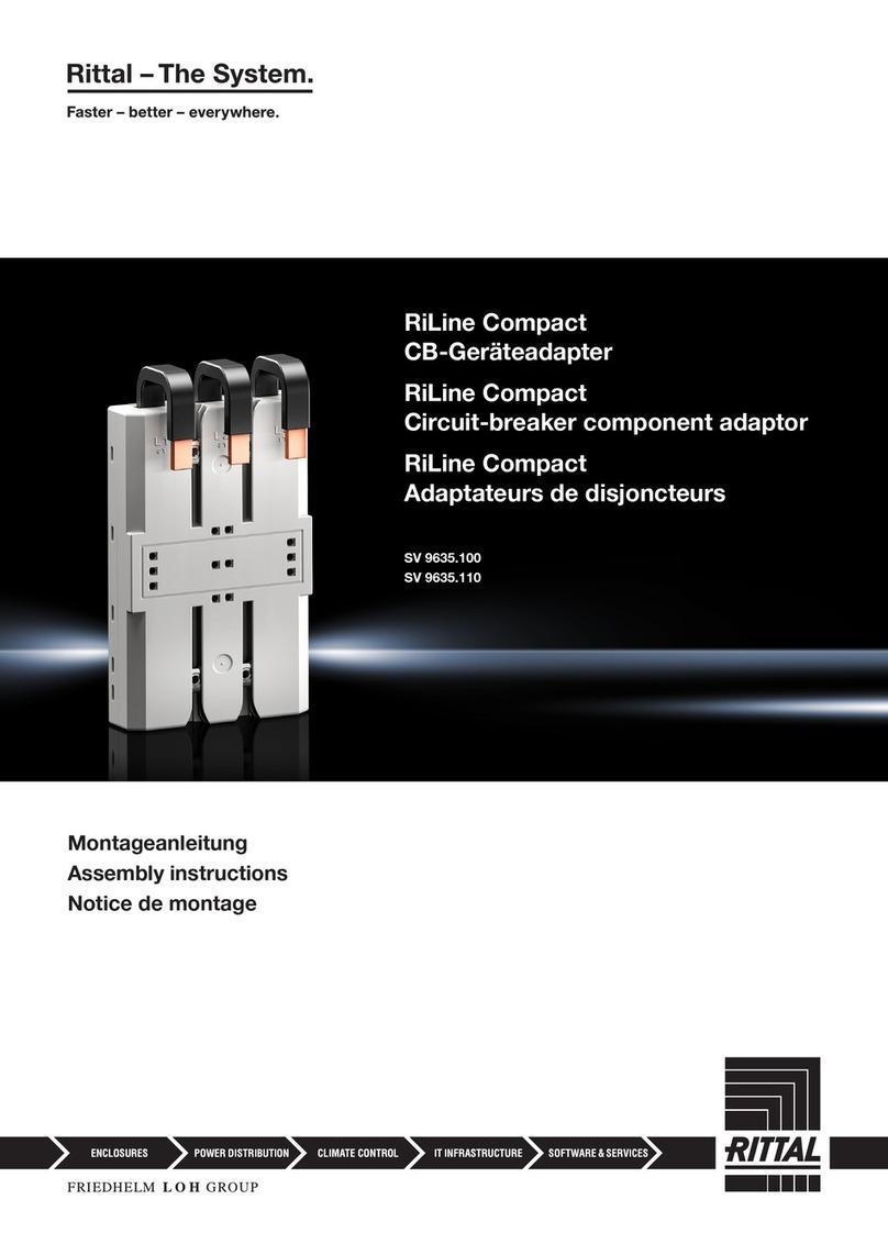 Rittal RiLine Compact SV 9635.100 User manual