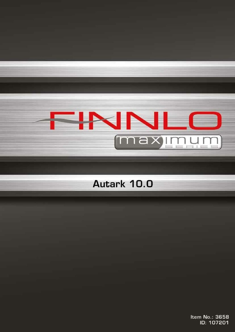 Finnlo maximum Series User manual