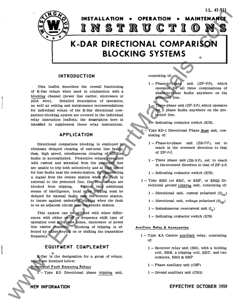 Westinghouse KD User manual