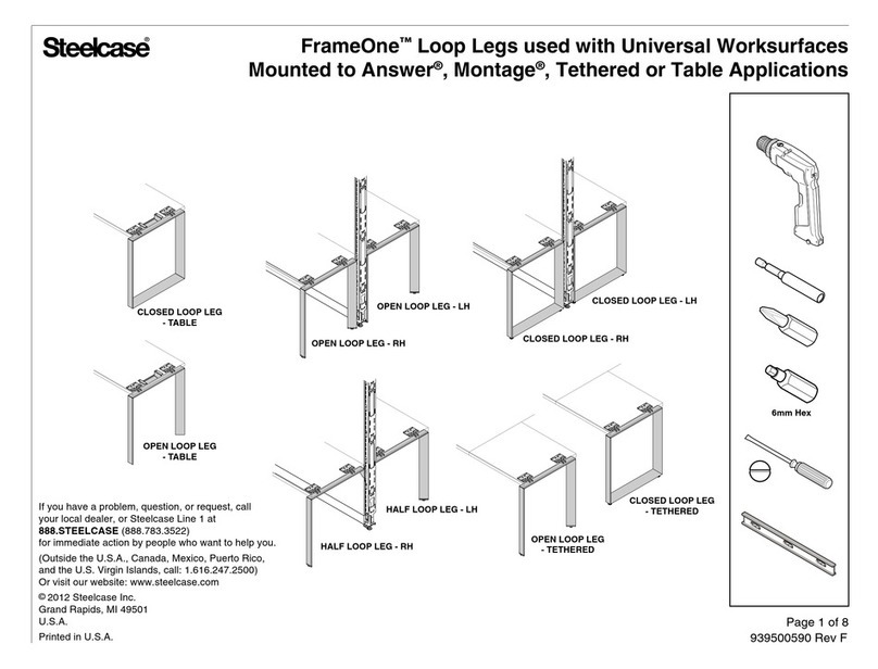 Steelcase FrameOne manual