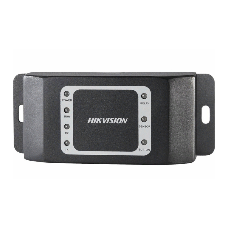 HIK VISION DS-K1T105M Safety guide