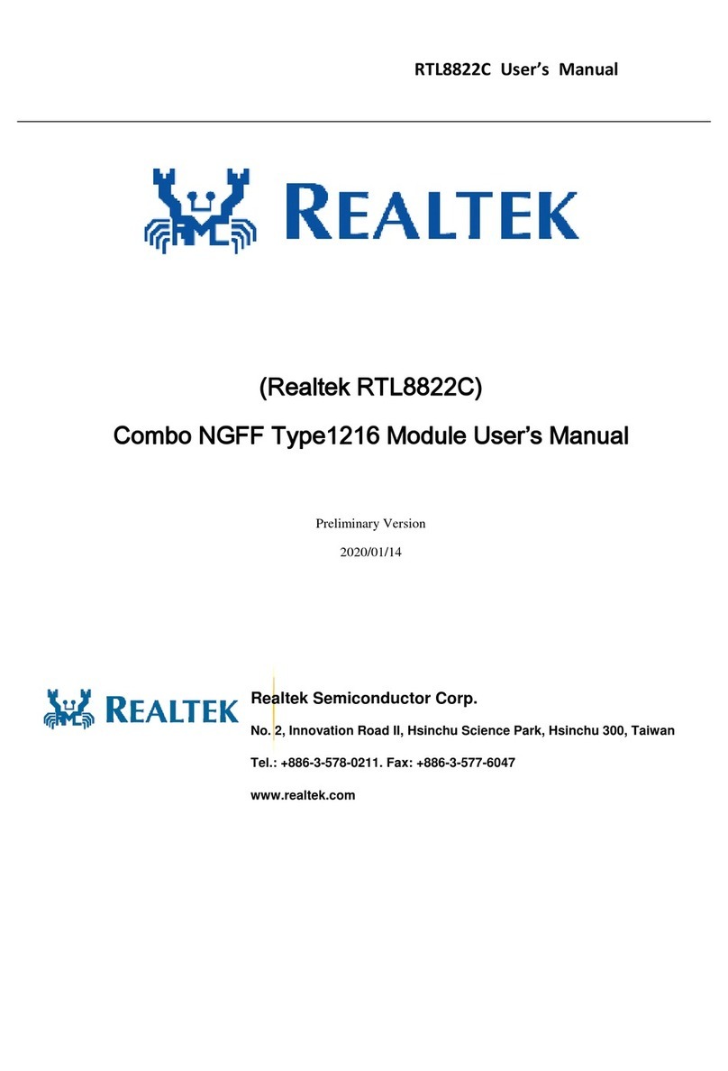 Realtek Combo NGFF user manual