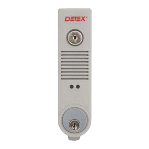 Detex ES500W Series instructions