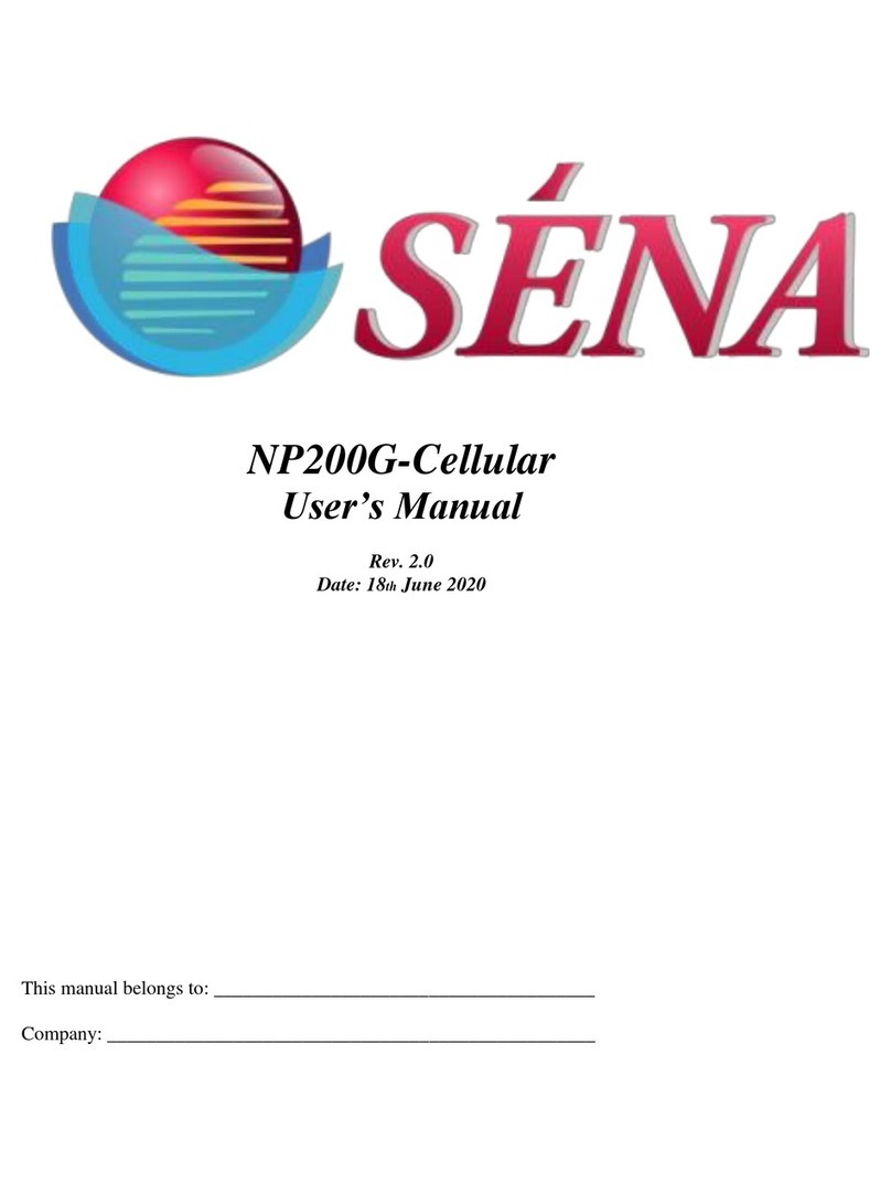 Sena NP200G user manual