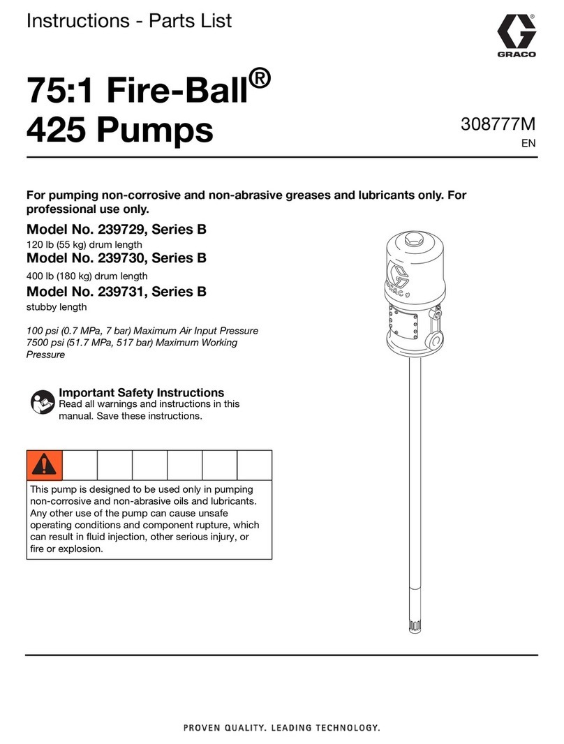 Craco Fire-Ball 425 Instructions-parts list