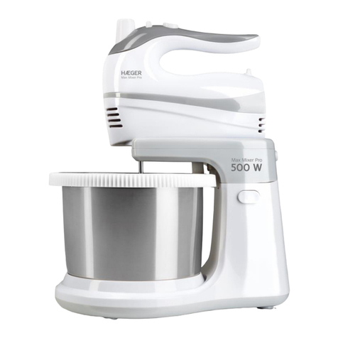 HAEGER Max Mixer Pro User manual