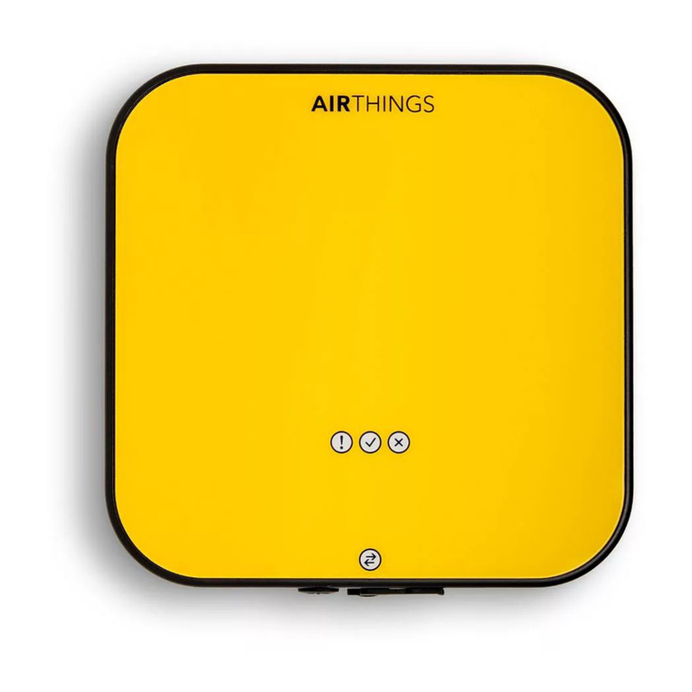 Airthings Corentium Pro User manual