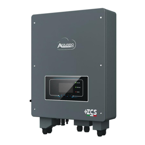 ZCS AZZURRO HYD3000 user manual
