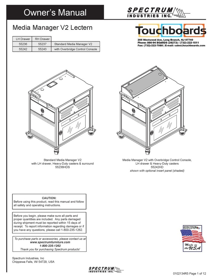 Spectrum Industries Media Manager V2 owner's manual