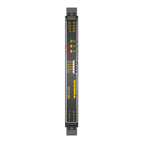 turck IM12-DI01 -2T Series quick start guide