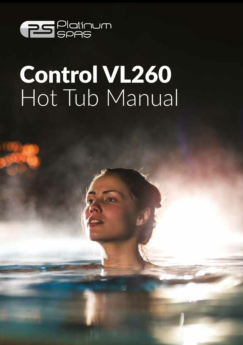 Platinum Spas VL260 manual