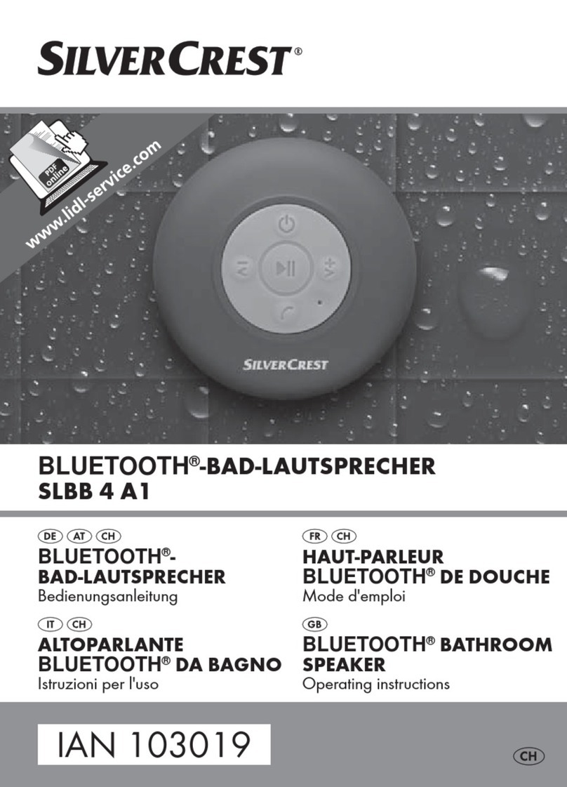 Silvercrest SLBB 4 A1 User manual Silvercrest SLBB 4 A1 User manual