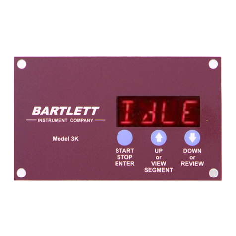 Bartlett 3K Operation manual