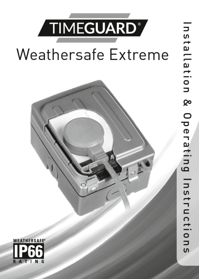 Timeguard Weathersafe Extreme WXT201N Installation & operating instructions
