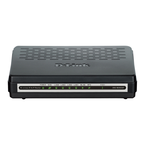 D-Link DVG-N5402SP User manual D-Link DVG-N5402SP User manual