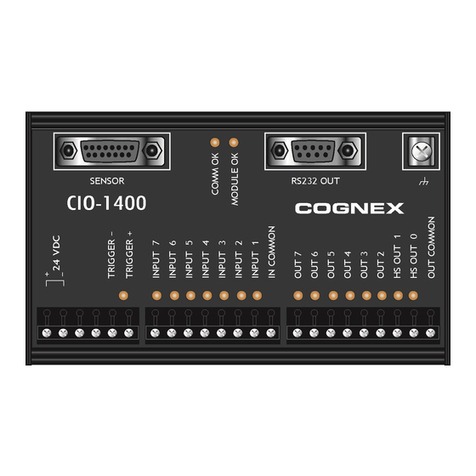 Cognex In-Sight 1400 Installation and reference manual