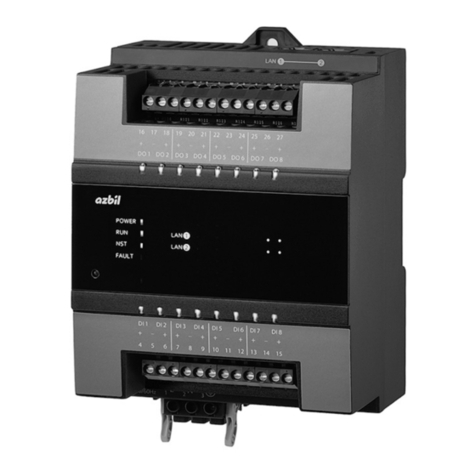 Azbil RJ-1 Series User manual