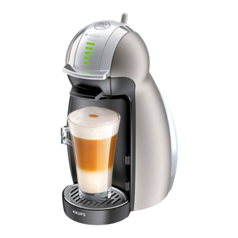 Nescafe Dolce Gusto GENIO 2 KP 160T User manual