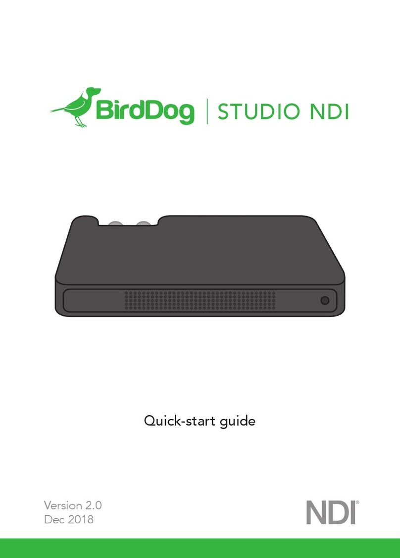 birddog Studio NDI quick start guide