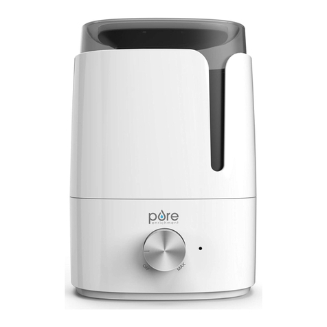 Pure Enrichment HUME MAX user manual