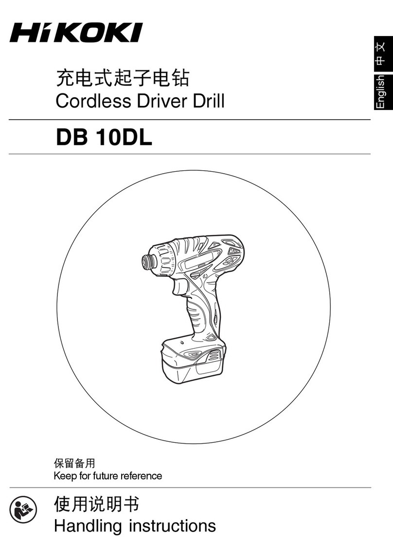 HIKOKI DB 10DL User manual