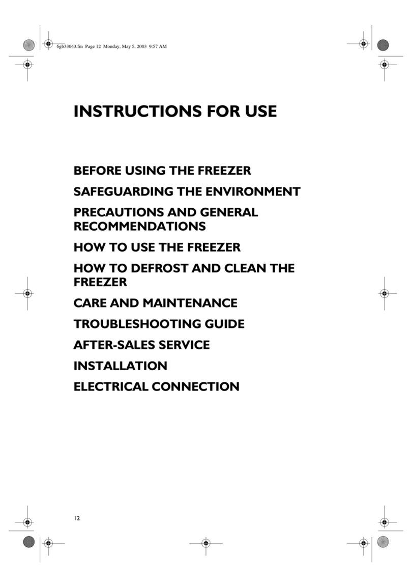 Whirlpool AFG 3490 User manual