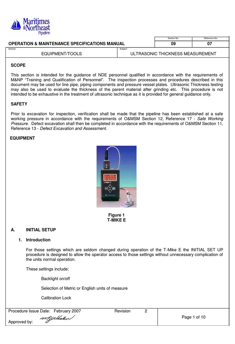 GE StressTel T-MIKE E User manual