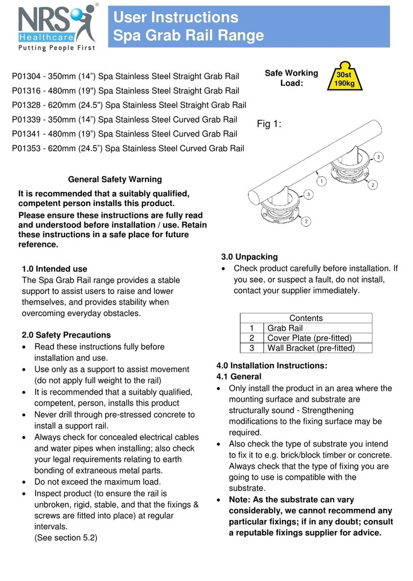 NRS Healthcare P01304 User instructions