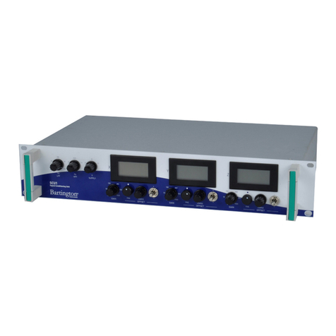 Bartington SCU1 Operation manual