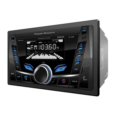 PowerAcoustik PL-52B user manual