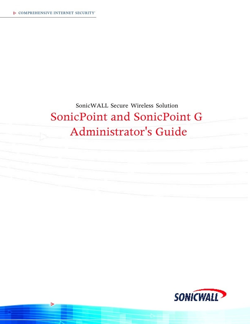 SonicWALL SonicPoint Service manual