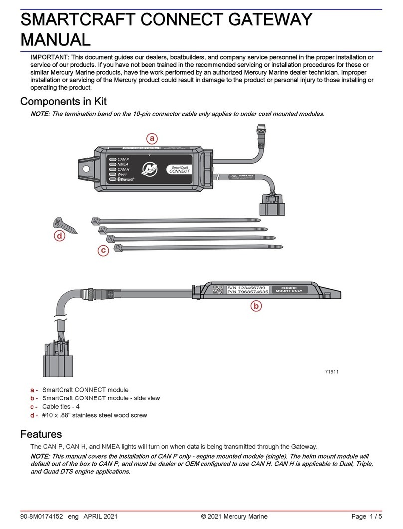Mercury SMARTCRAFT manual