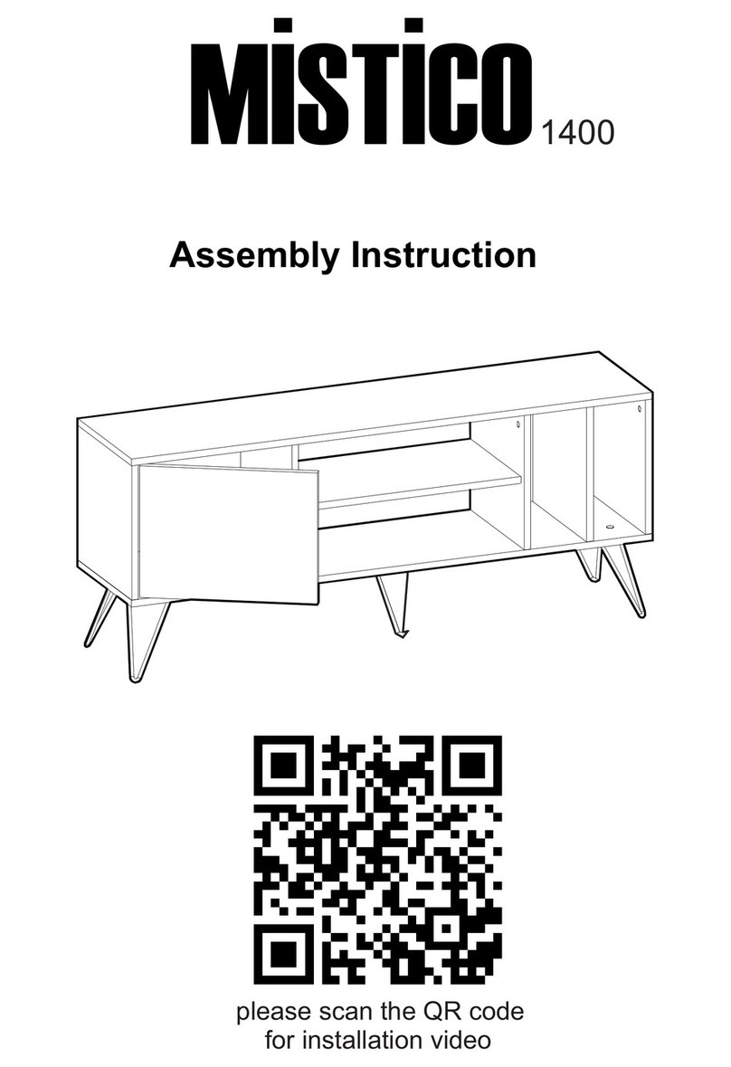 Decorotika MISTICO 1400 Assembly instruction Decorotika MISTICO 1400 Assembly instruction