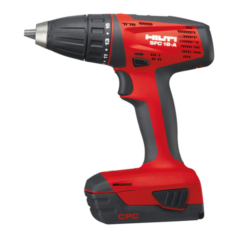 Hilti SFC 18-A User manual