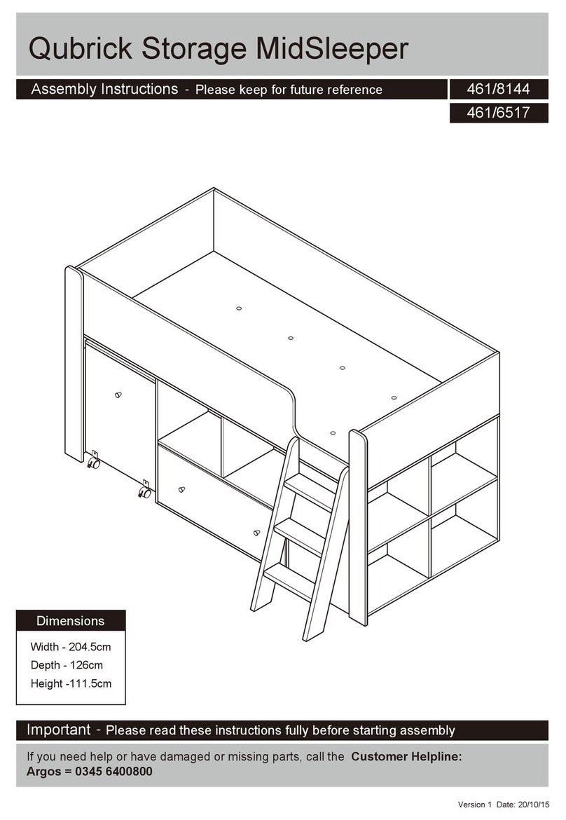 Argos 461/8144 Assembly instructions