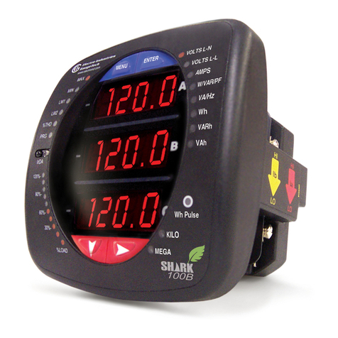 Electro Industries/GaugeTech Shark 100B User manual