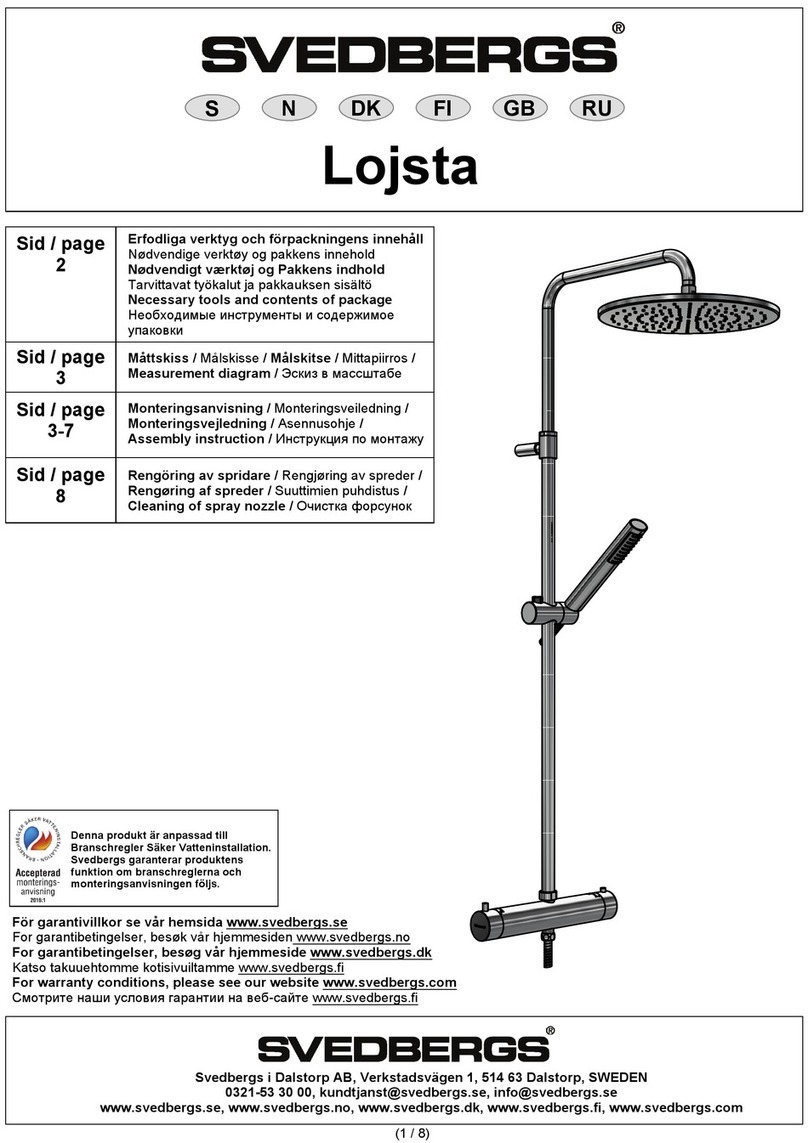 Svedbergs Lojsta 97001T manual Svedbergs Lojsta 97001T manual