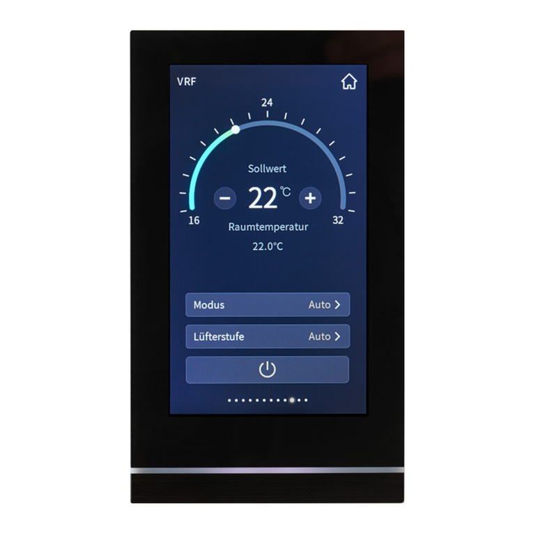 Siemens GAMMA instabus Touch control TC5 User manual