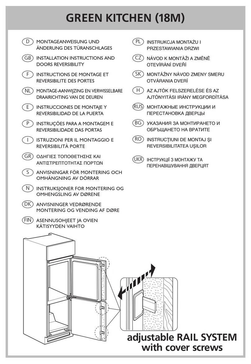 Whirlpool ART 870 installation instructions Whirlpool ART 870 installation instructions