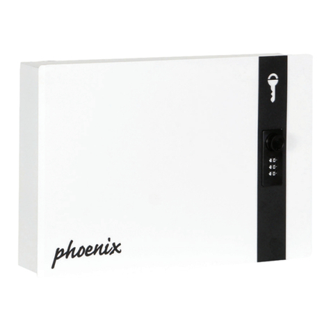 Phoenix KC0040 Operating and Wall Fixing Instructions