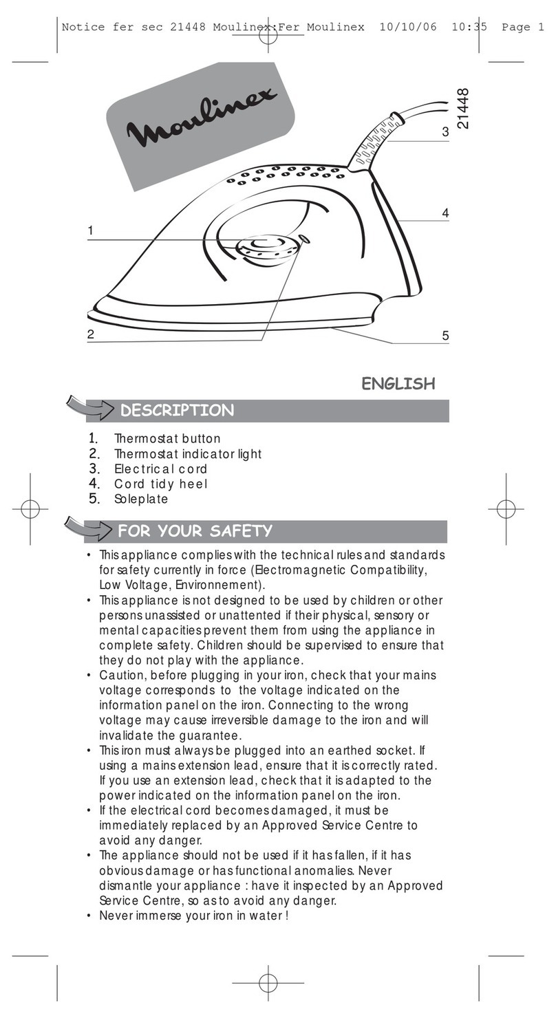 Moulinex ID5200 User manual