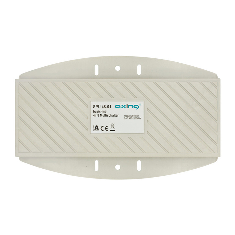 axing SPU 48-01 User manual
