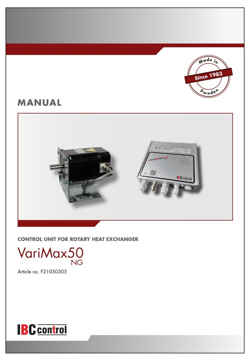 IBC control VariMax50 manual