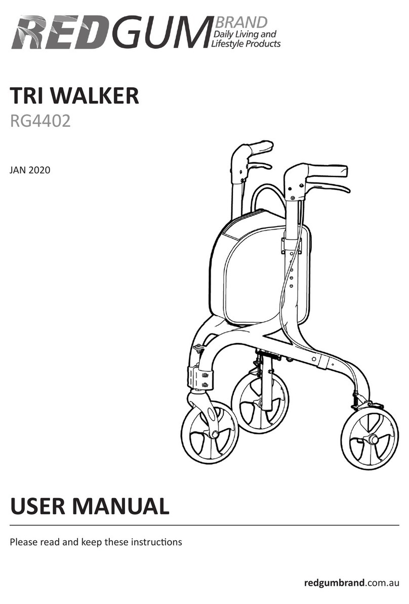 Redgum TRI WALKER RG4402 User manual Redgum TRI WALKER RG4402 User manual