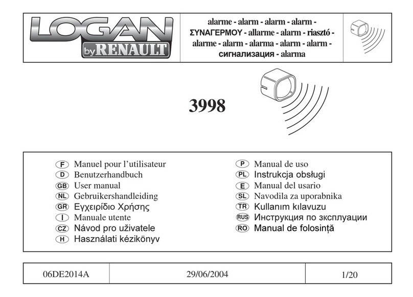 Renault LOGAN 3998 user manual