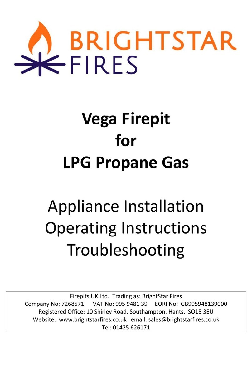 Brightstar Vega Appliance Installation, Operating Instructions, Troubleshooting