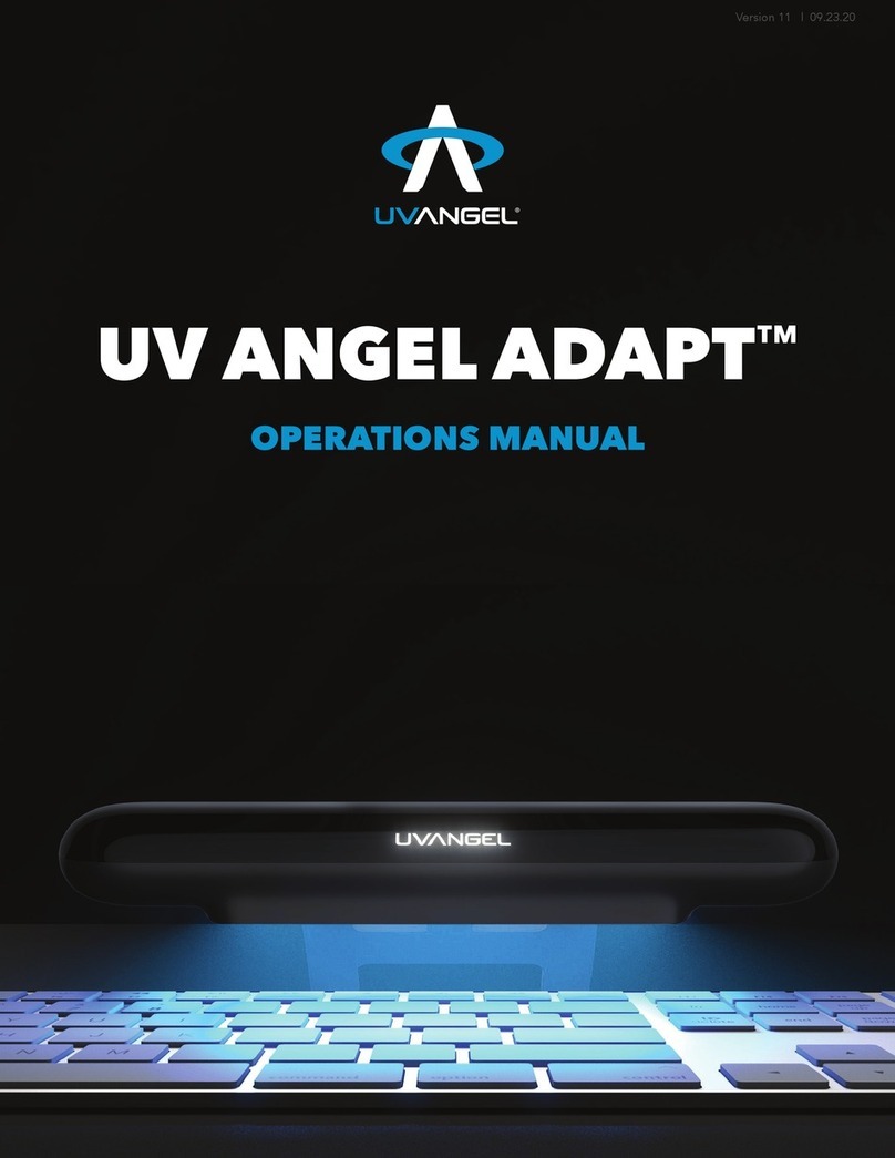 UV Angel ADAPT Operation manual