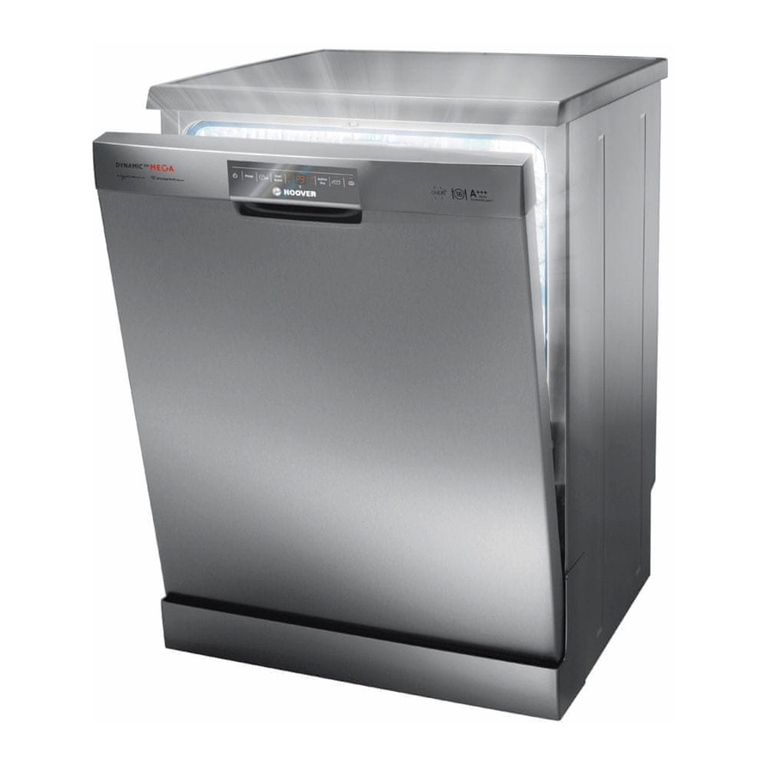 Hoover HDP 3T60PWDFX User manual