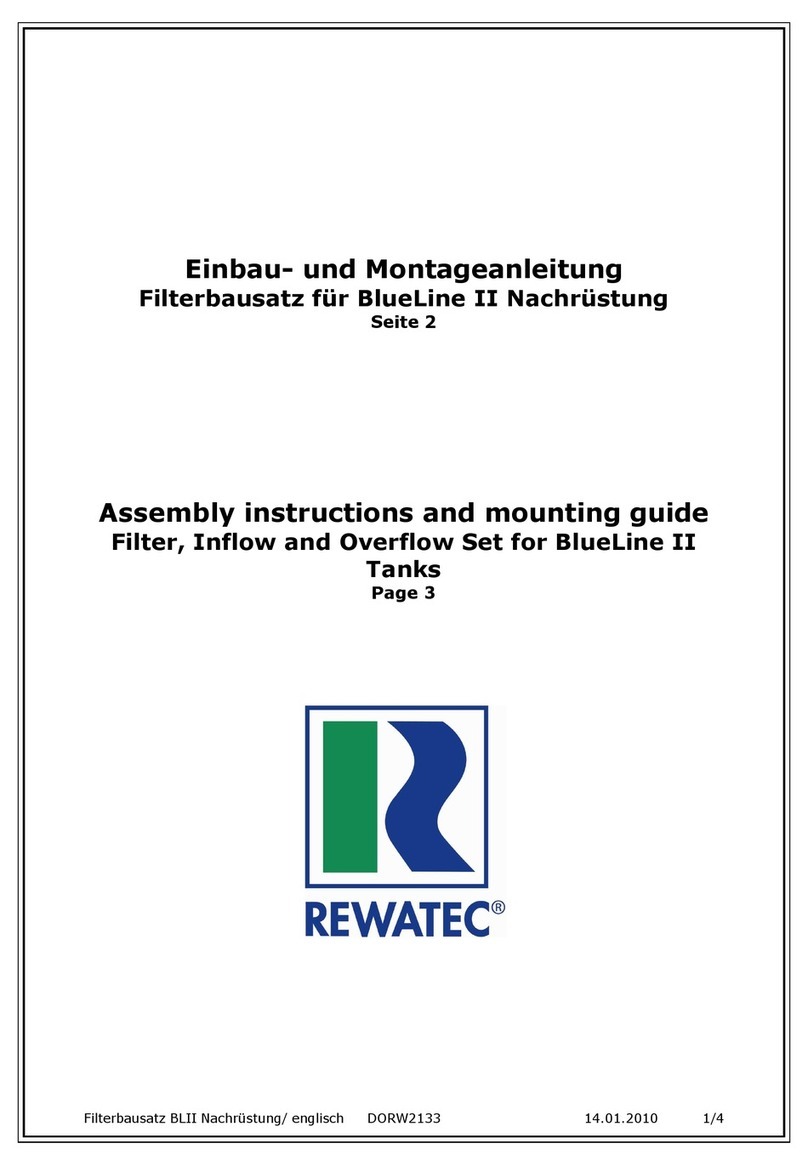 Rewatec DORW2133 Assembly instructions and mounting guide Rewatec DORW2133 Assembly instructions and mounting guide